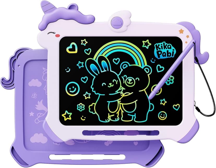 8.5 inch LCD Writing Tablet for Kids, Unicorn Toys Gifts for Girls Aged 3-5, Toddler Girl Kids Educational Travel Toy, Birthday Gift for 3 4 5 6 7 8 9 Year Old Girl (Purple) B0BG1NH1FN