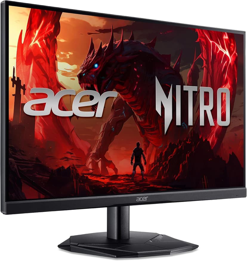Acer Nitro 24.5” Gaming Monitor | Full HD 1920 x 1080 | IPS | ZeroFrame | AMD FreeSync Premium | 200Hz Refresh Rate | Up to 0.5ms | sRGB 99% | 1 x Display Port 1.2 and 2 x HDMI 2.0 | KG251Q X3biip