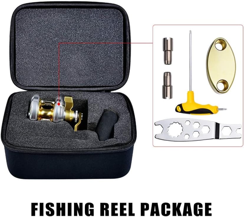 PROBEROS Conventional Reel Trolling Reels - Lever Drag Deep Sea Ocean Big Game Offshore Jigging Fishing Reels