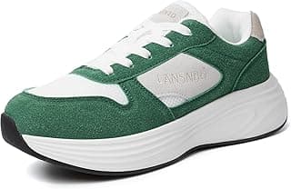 LANSNBO Women's Running Walking Shoes Wide Cushioned Comfortable Breathable Lightweight Non-Slip Athletic Fashion Sneakers for Tennis Gym Workout Fitness Cross Training Casual Footwear