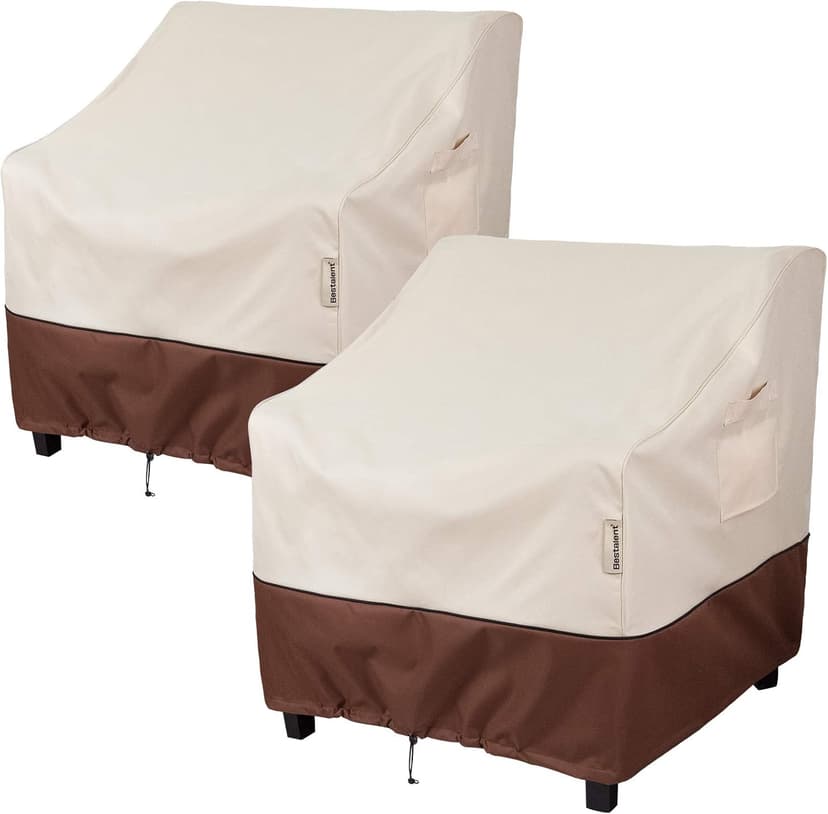Patio Chair Covers Outdoor Furniture Covers Waterproof Fits up to 32" W x 37" D x 36" H 2Pack
