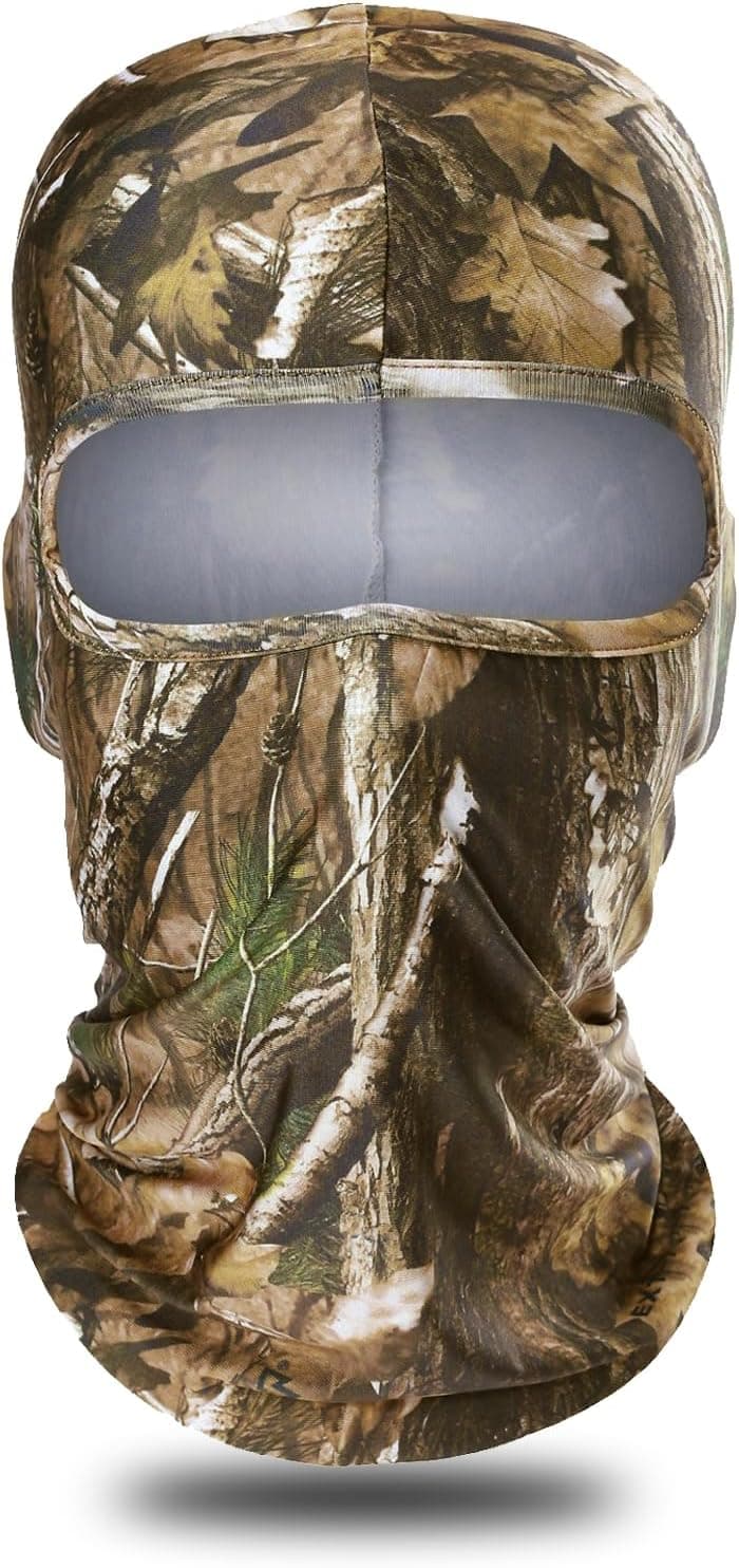 WTACTFUL Camo Face Mask for Turkey Hunting – Durable Concealment for Outdoor Adventures