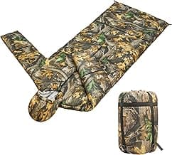 Wearable Sleeping Bag Adult Outdoor & Indoor Sleeping Bags Applicable Temperature 25℉-50℉ Designed for Camping, Hiking, Backpacking, and Other Outdoor Adventures