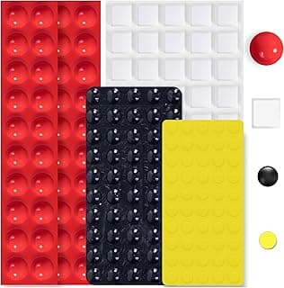 Bump Dots for Visually Impaired 165 Pcs Combo Pack(Red,Yellow,Black,White) - Low Vision Aids Braille Stickers Raised Tactile Dots for Elderly, Blind