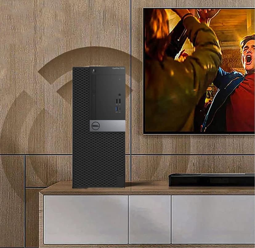 Dell Optiplex 7050 Tower Desktop Computer PC, Intel Core i7-6700, 16GB RAM, 512GB SSD, Keyboard & Mouse, DisplayPort, HDMI, Windows 11 Pro (Renewed)