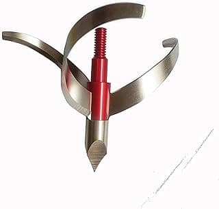 Turkey Hunting Broadhead for Archery - 125 Grain 3 Pack Archery Arrow Tips for Crossbow, Recurve, Compound Bow.