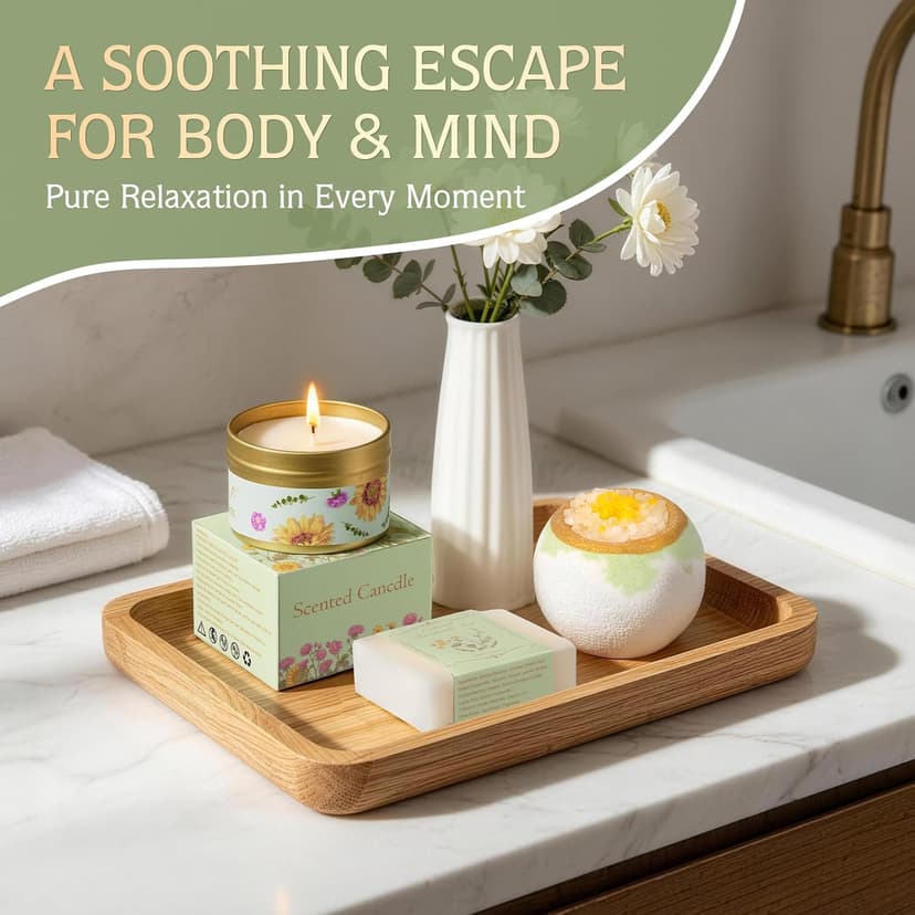 Birthday Gift for Women, Self Care Spa Gift Basket, Hug in a Box Relaxation Experience Set, Stress Relief Comfort Care Package for Her,Thinking of You Get Better Soon Gifts B0GVXGP4YF