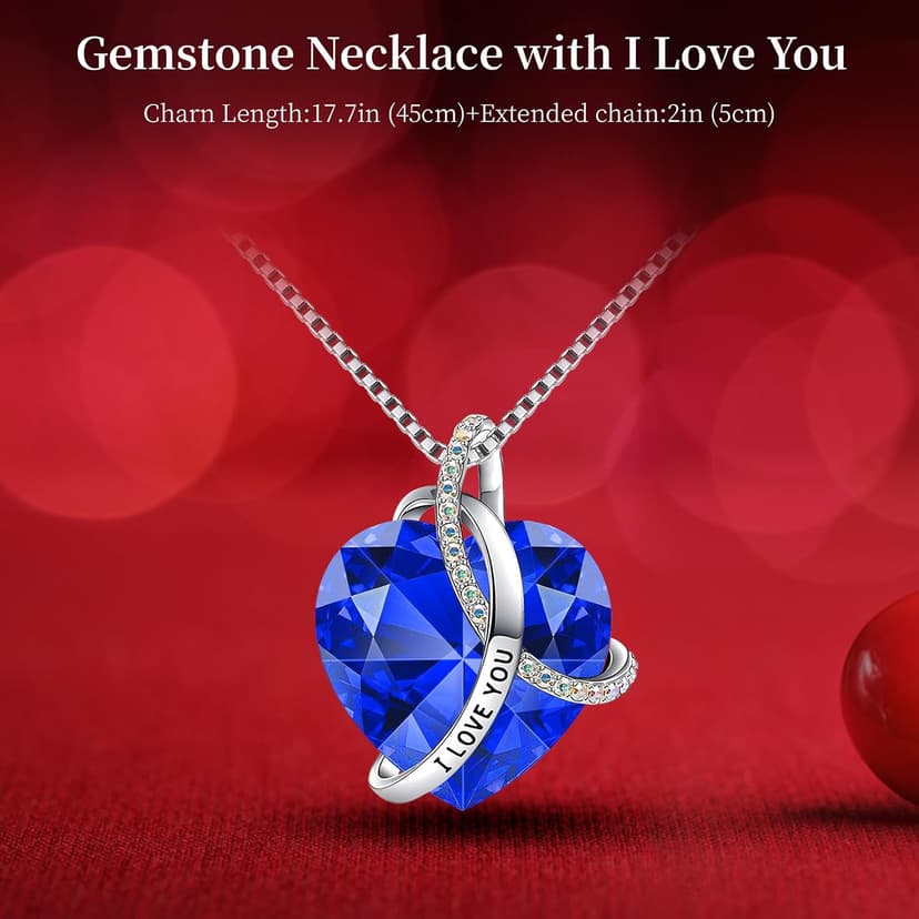 Preserved Real Purple Rose with l Love You Necklace -Birthday Gifts for Women Mom Her Wife Girlfriend Grandma on Valentines Mothers Day Christmas Anniversary Romantic-Purple B0DY7V1RKB