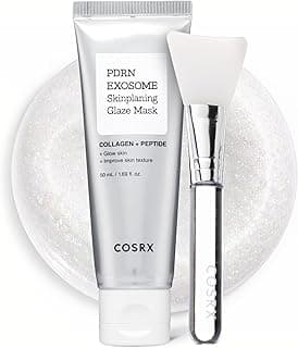 +123% Hydration, Instant Glow, Peel Off Face Mask, Elasticity & Firmness, Korean Skin Care, 1.69 fl oz COSRX PDRN Exosome Overnight Face Mask, Korean Glass Skin Glow, 1.69 fl oz B0FWK57DL4