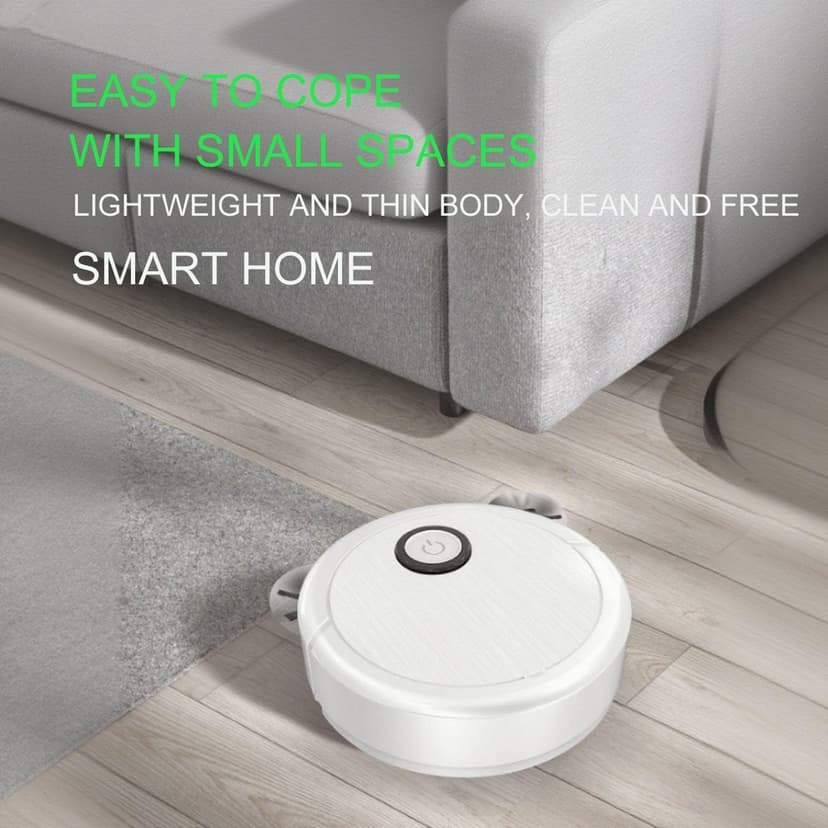 Robot Vacuum and Mop Combo, Automatic Intelligent Cleaning Robo-W2