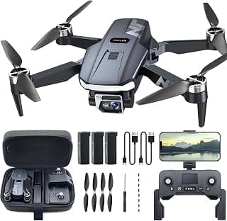 4K UHD GPS Drone with Camera for Adults N11 Pro, 90 Min 3 Battery Long Flight Time, Auto Return, Follow Me, Long Control Range, Brushless Motor, 5G FPV RC Quadcopter for Beginners