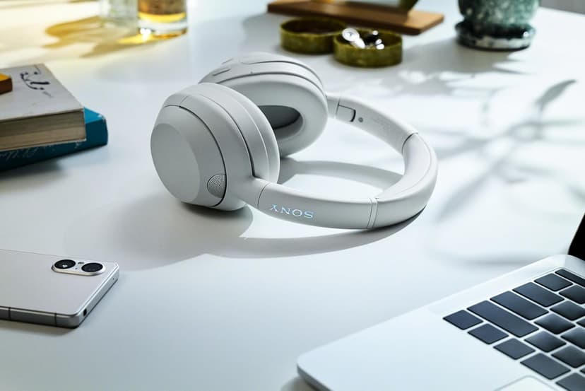 Sony ULT WEAR Over-Ear Noise Canceling Bluetooth Headphones with Alexa Built-in, Comfortable Design, 30-Hour Battery, Massive Bass, & Signature Noise Canceling Found in 1000X Series, Off White