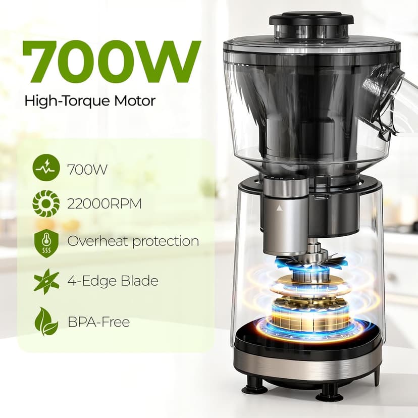 FEPPO Snow Cone Machine & Smoothie Blender 2 in 1, 700W Powerful Shaved Ice Machine Slushine Machine, Frozen Margarita Machine with Stainless Steel Blade, Smoothie Recipe, for Home Kitchen Party