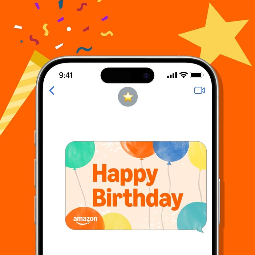 Birthday Amazon eGift Card B0FLDMPWBR