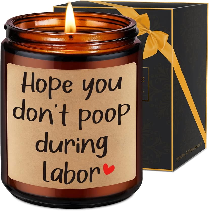 Fairy's Gift New Mom Candle for Women, Funny Baby Shower, Pregnancy Gifts for First Time Mom, Pregnant Women Wife Friend, Maternity, Mothers Christmas, Pregnancy Gifts for Expecting Mommy, Mama to Be