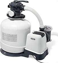 Intex 26651EG 3,000 GPH Above Ground Pool Sand Filter Pump with Automatic Timer