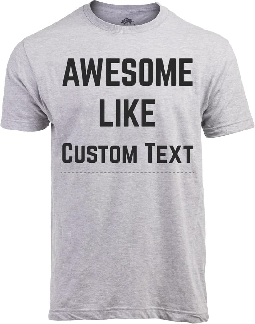 Awesome Like My Daughter | Funny Tee Shirt, Sarcastic Saying Humor Dad Joke T-Shirt for Father Grandpa Daddy B0B9ZTP9F7