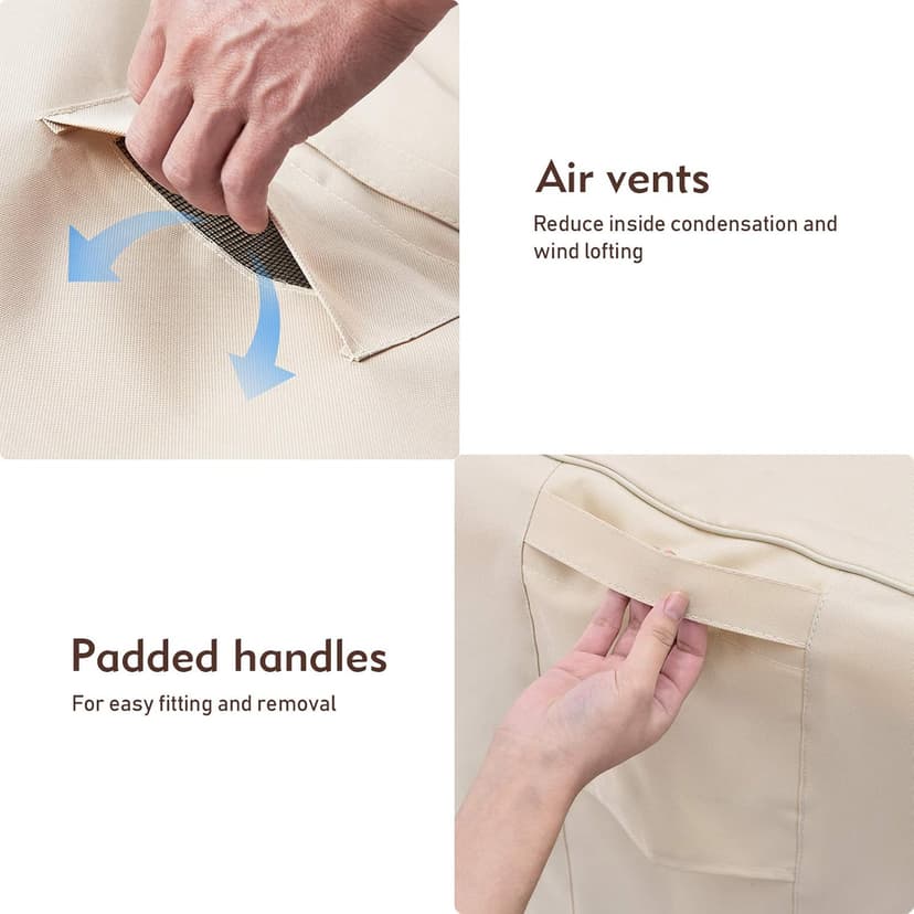 Patio Chair Covers Outdoor Furniture Covers Waterproof Fits up to 32" W x 37" D x 36" H 2Pack
