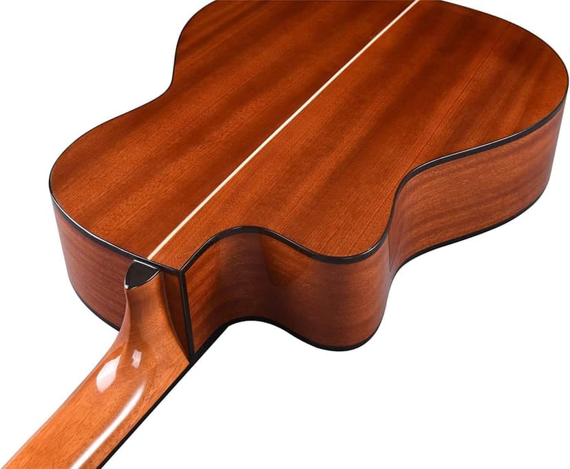 WINZZ AC309CE 39 Inches Cutaway Nylon-string Classical Electric Guitar Build-in Pickup Kit Set Online Lessons