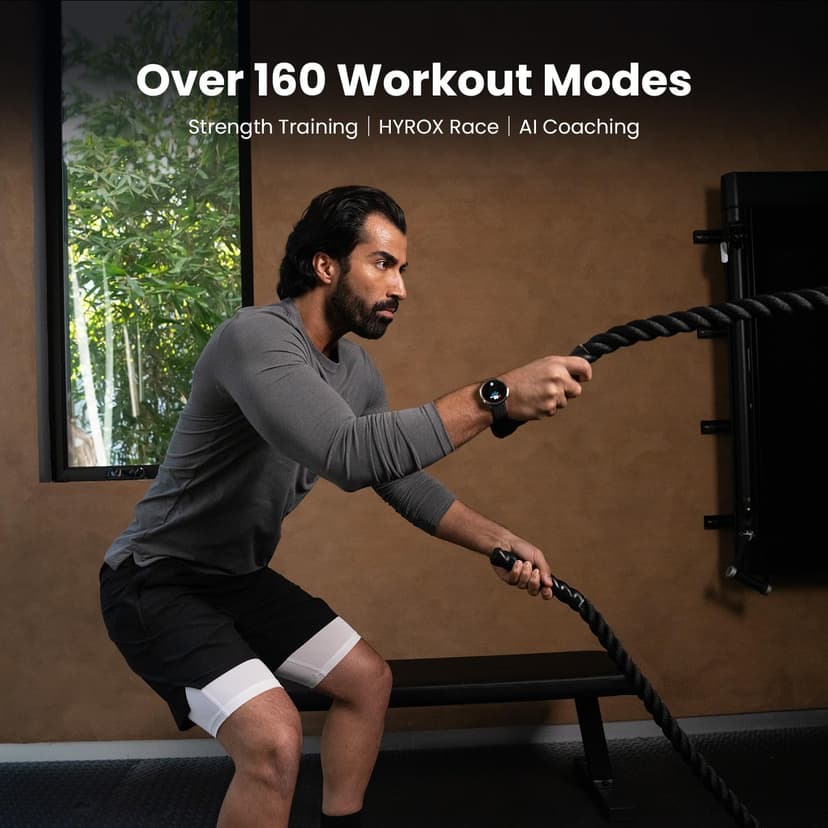 Amazfit Active 2 Sport Smart Watch Fitness Tracker for Android and iPhone, 44mm, 10 Day Battery, Water Resistant, GPS Maps, Sleep Monitor, 160+ Workout Modes, 400 Face Styles, Silicone Strap, Free App