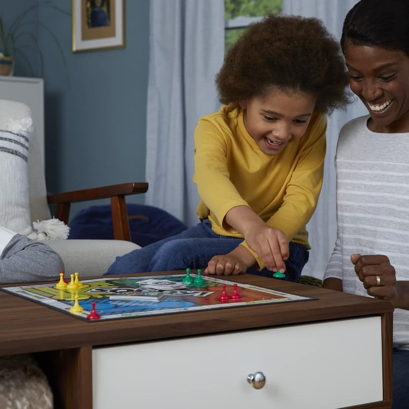 Sorry! Board Game for Kids Ages 6 and Up; Classic Hasbro Board Game; Each Player Gets 4 Pawns; Family Game