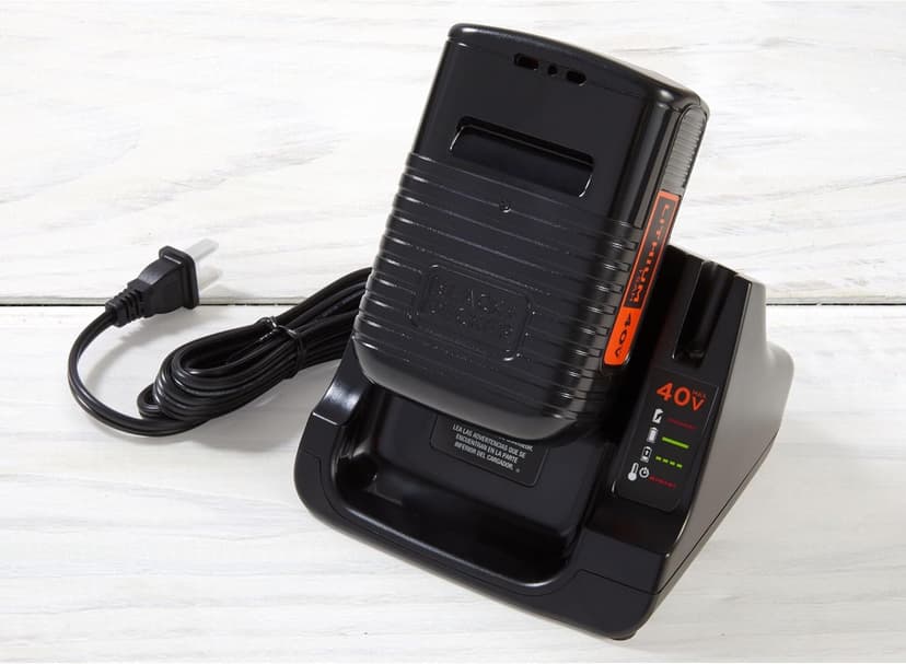 BLACK+DECKER Leaf Blower Cordless Leaf Vacuum and Mulcher Combo Kit, Battery and Charger Included, 40V 120 mph Air Speed, 6-Speed Dial, Built-in Scraper with Collection Bag (LSWV36)