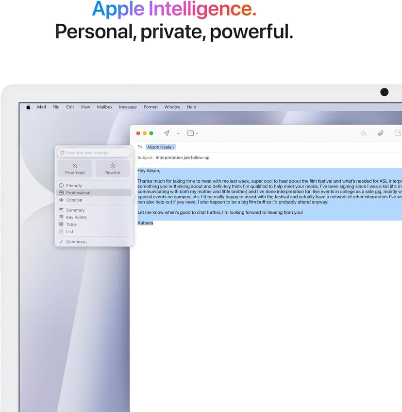 Apple 2024 iMac All-in-One Desktop Computer with M4 chip with 8-core CPU and 8-core GPU: Built for Apple Intelligence, 24-inch Retina Display, 16GB Unified Memory, 256GB SSD Storage; Silver