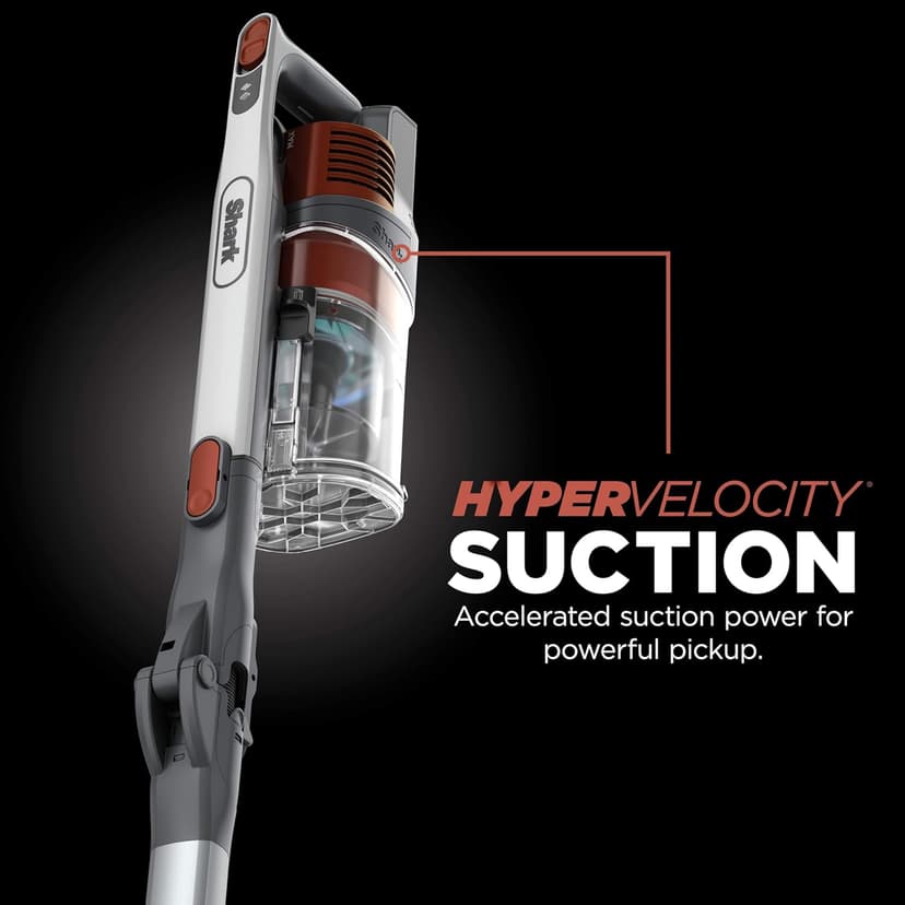 Shark Pet Pro Cordless Stick Vacuum with MultiFLEX, HEPA Filter, Lightweight, Powerful Suction, 40min Runtime, Removable Hand Vacuum, Includes Crevice Tool & Dusting Brush, UZ351H