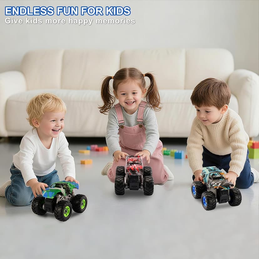 Take Apart Monster Truck Toys for Kids 3 4 5 6 7 8 Year Old Boys, STEM Educational Building Toys with Electric Drill & Storage Box Gift Birthday Christmas for Boys Girls Kids Toddlers B0FKT2MJ2W