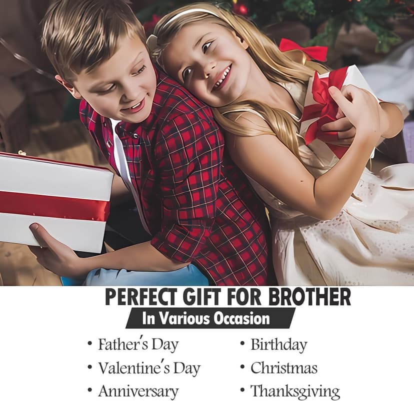 Funny Gifts for Brother Adult-Birthday Brother Gifts from Sister-Big Brother Gifts for Boy-Christmas Gifts for Brother-Best Gifts for Brother Dad Husband Son Boyfriend Him(14oz)