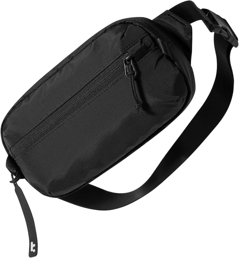 tomtoc tomtoc 1.5L Sling Bag with RFID Blocking, Crossbody Bag Minimalist Chest Shoulder Pack for Men and Women, Water-resistant Lightweight Casual Waist Fanny Pack for Travel, Daily Use