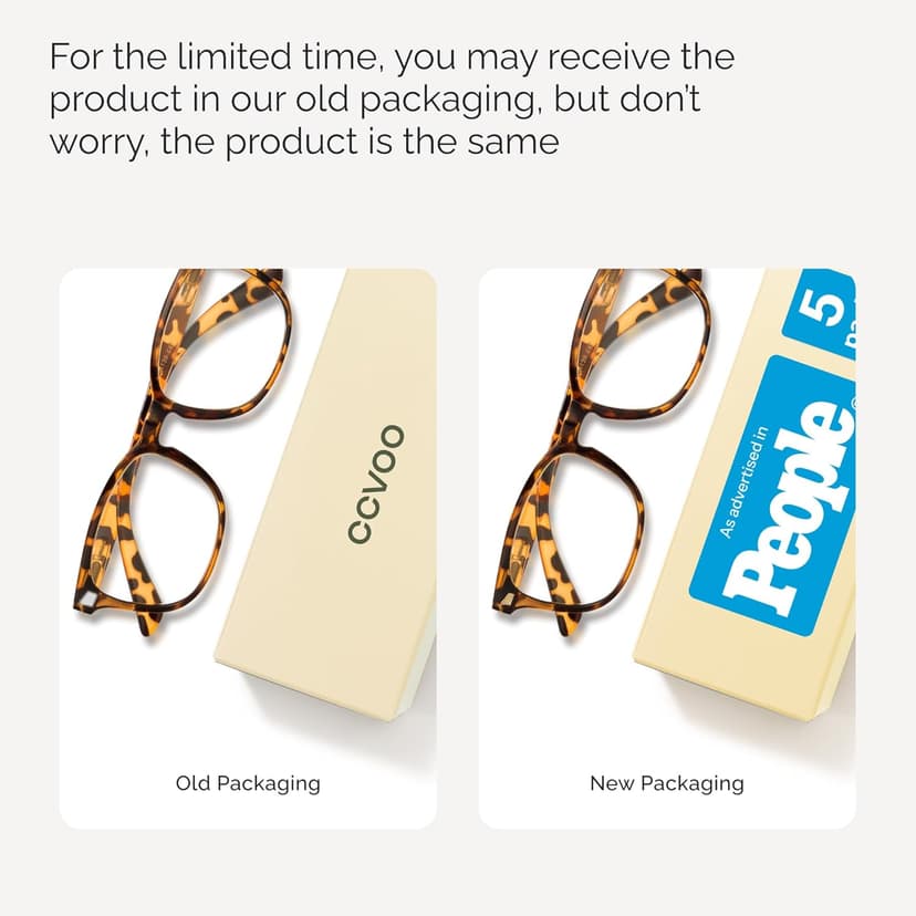 CCVOO 2.25 Reading Glasses for Women, Eye glasses, Blue Light Readers for Women, Cheaters
