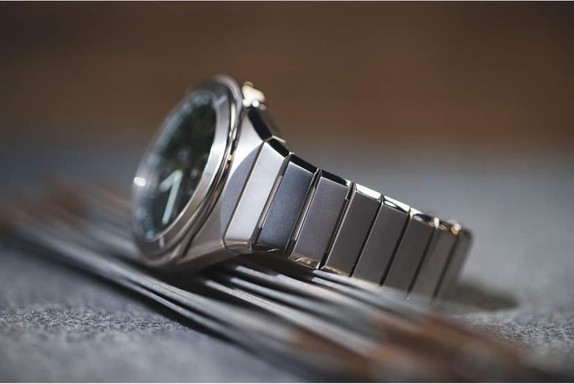 Citizen Men's Eco-Drive Sport Luxury Armor Watch in Super Titanium, Black Dial (Model: CA7058-55E)