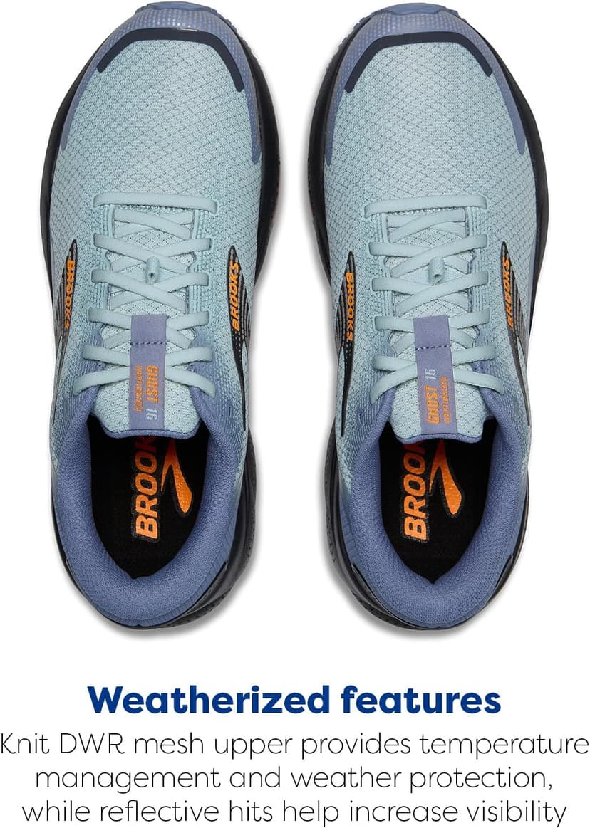 Brooks Men's Ghost 16 GTX Waterproof Neutral Running Shoe