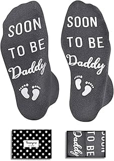 HAPPYPOP Gifts for Family Members - New Dad Gifts, Funny Dad Mom Aunt Socks
