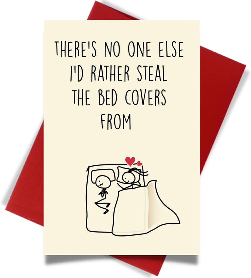 Cheerin Funny Anniversary Card with Envelope - Hilarious Greeting Card for Couples - Birthday Gift for Husband or Boyfriend from Wife or Girlfriend