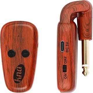 KNA U-Wi Universal Wireless System, Guitar, Bass, Violin, Acoustic and Electric Instruments, UHF Wireless Audio for Piezo Pickups, 50m Range, Ultra-Low Latency, Interference-Free Connection