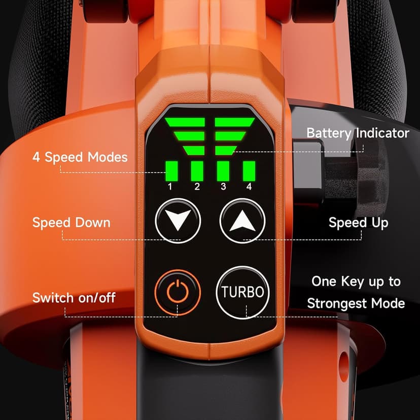 Cordless Leaf Vacuum Blower Mulcher 3 in 1, 2 * 4.0Ah Battery and Charger, Battery Powered Leaf Vacuum with 40L Bag, 160MPH, 600CFM, 4 Speed Modes, Suitable for Lawn Care Yard Cleaning