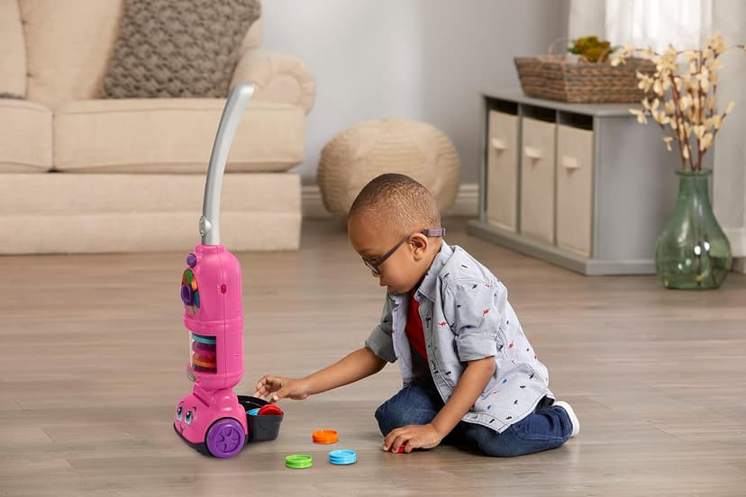 LeapFrog Pick Up and Count Vacuum, Pink B0876D759W