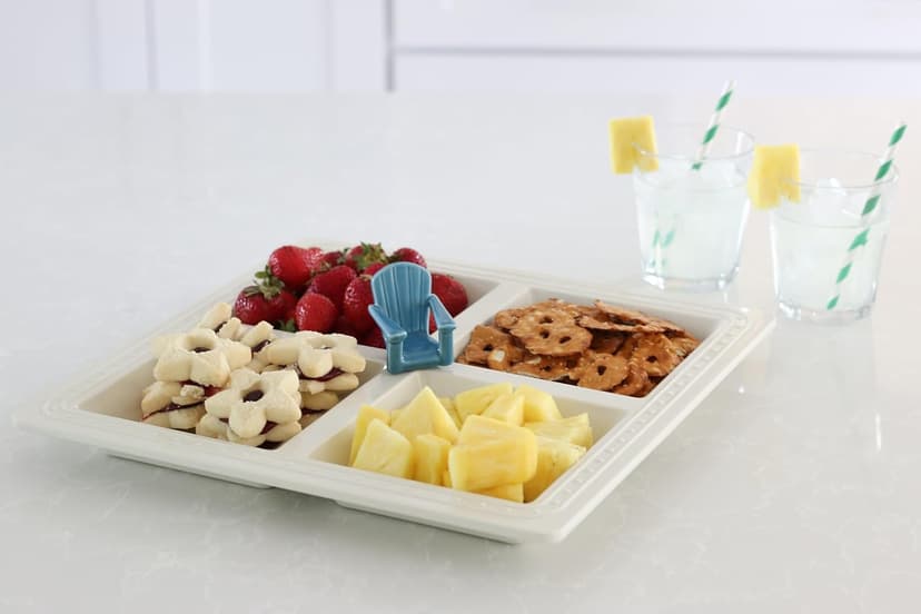 Nora Fleming Hand-Painted Mini: Chillin' Chair Blue (Blue Adirondack Chair) A67