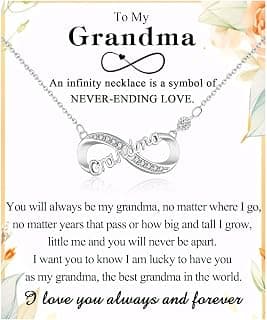 Christmas Stocking Stuffers, Valentines Day, Mothers Day, Easter, Graduation, Birthday Gifts for Teen Girls Women Auntie Mom Grandma Nana Daughter Granddaughter Niece Sister Necklace Gifts B0DJVDSG3W