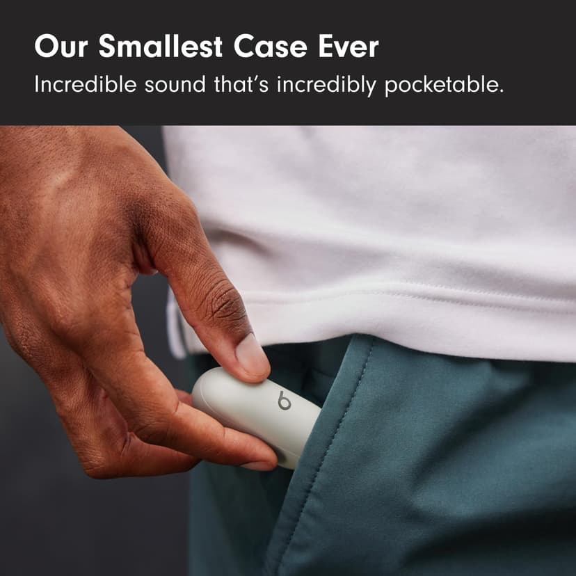 Beats Solo Buds - Wireless Bluetooth Earbuds | 18 Hours of Battery Life | Apple & Android Compatibility | Built-in Microphone - Storm Gray (Renewed)