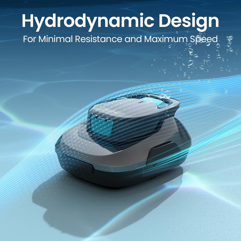 AIPER Scuba SE Cordless Pool Cleaner with 90-Min Runtime, Smart Self-Parking, Lightweight, Pool Vacuum for Above Ground Pools up to 860 Sq.ft