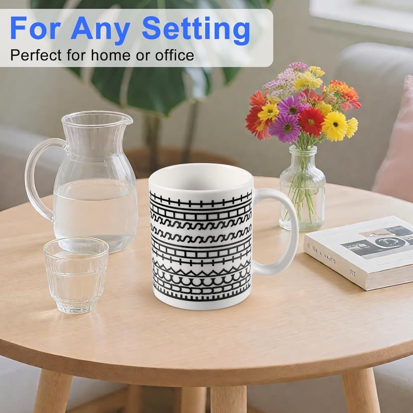 Funny Birthday Gifts for Women, Hidden Message Ceramic Coffee Mug，Coffee Lover White Elephant Gifts for Adults Men，Unique Office Prank Gag Gifts for Coworkers Christmas