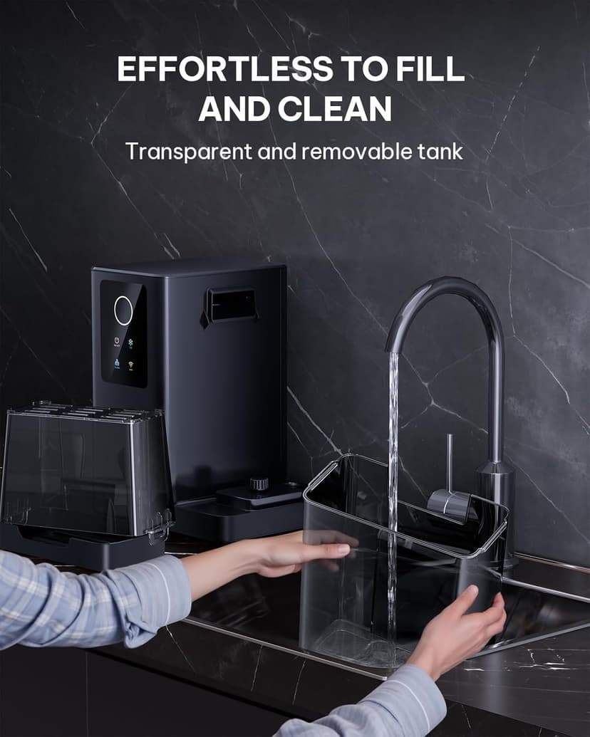 Silonn Nugget Ice Maker Countertop with APP & Voice Control, Self Cleaning Ice Machine with 3L Large Water Tank, 40 lbs/24H Soft Chewable Ice, Portable Pebble Ice Maker for Home, Kitchen and Party
