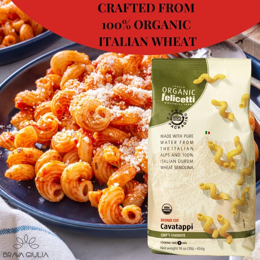 Brava Giulia Italian Gift Box – Premium EVOO, Aged Balsamic, Organic Pasta & Tomato Sauce | Gourmet Food Set from Italy | Holiday & Hostess Gift