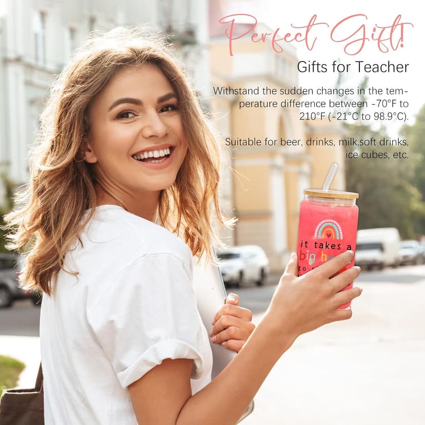 UAREHIBY Teacher Appreciation Gifts for Women with Tote Bag,Back To School Gift,Thank You Teacher Gifts from Student