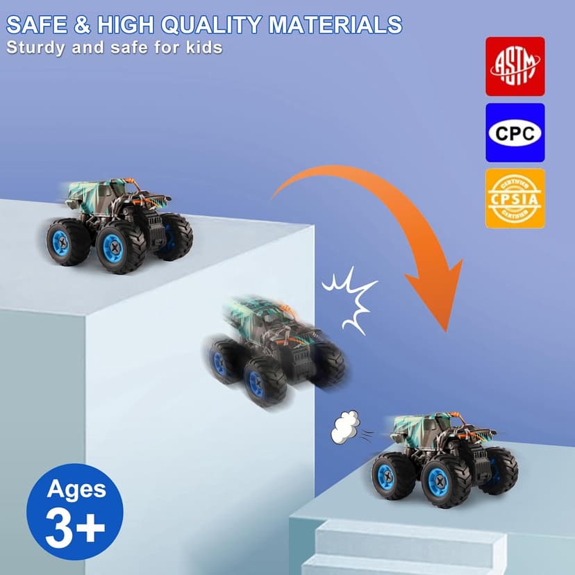 Take Apart Monster Truck Toys for Kids 3 4 5 6 7 8 Year Old Boys, STEM Educational Building Toys with Electric Drill & Storage Box Gift Birthday Christmas for Boys Girls Kids Toddlers B0FKT2MJ2W
