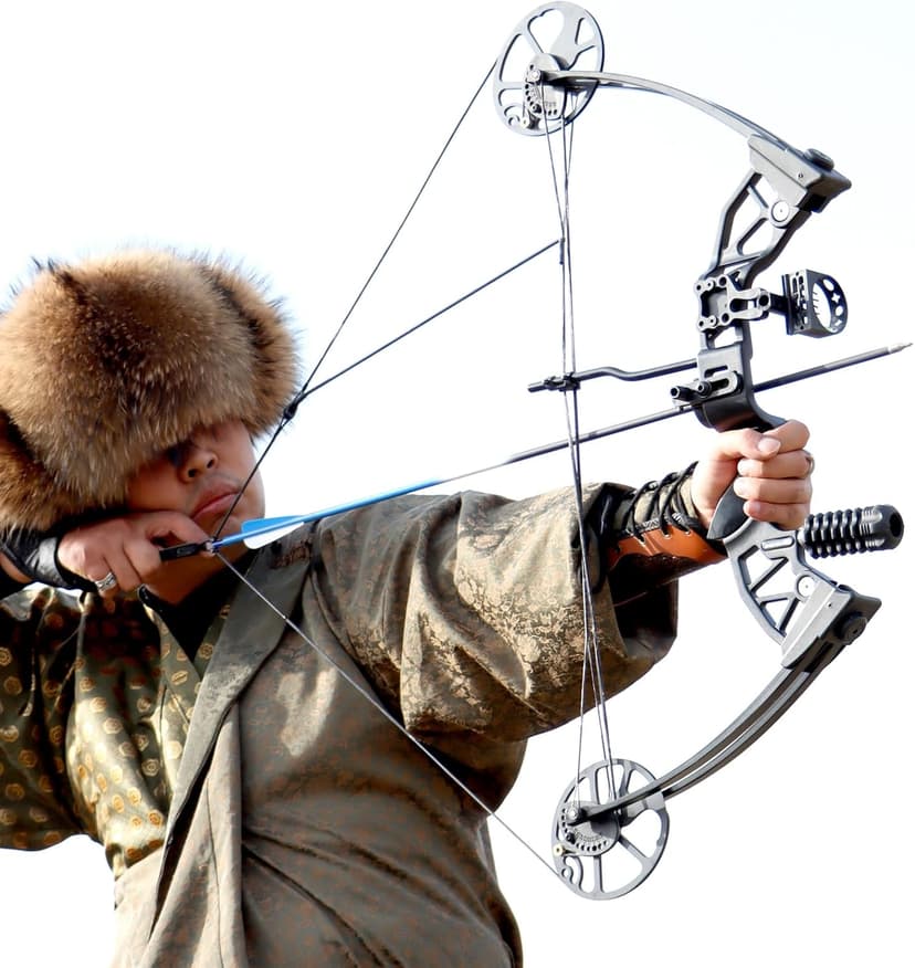 Ready to Hunt Compound Bow Package for Adults，20-70 Lbs Draw Weight, No Bow Press Needed,19”-30” Draw Length,Right Hand Archery Compound Bows Draw Weight Adjustable，Hunting Bow Kit for Beginner