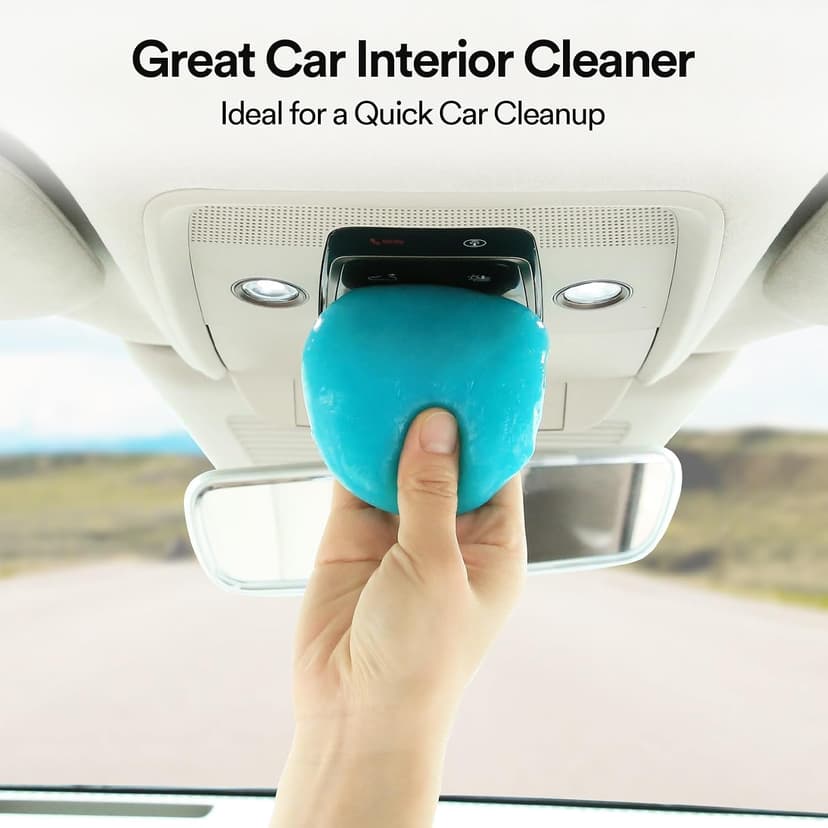 PULIDIKI Car Cleaning Gel Car Clean Putty, Universal Car Interior Cleaner Slime, Perfect Cleaning Kit Supplies, Auto Detailing Tools Accessories, Dust Remover Gifts for Men Women